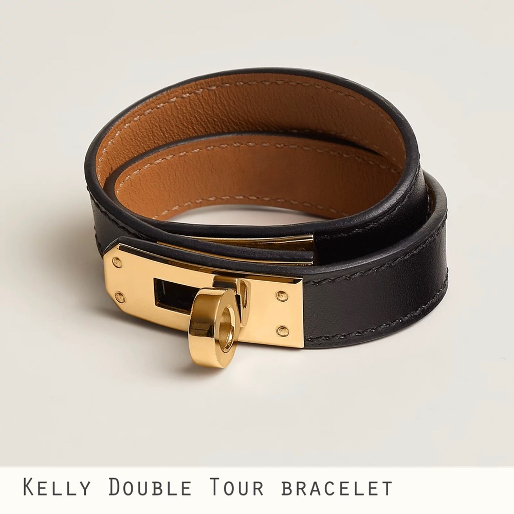 HERMES Kelly Double Tour bracelet with box and receipt - Picture 1 of 11